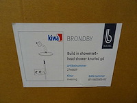 Blue label - brondby - 2746609 messing - douchesysteem - afbeelding 2 van  2