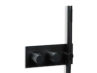 Blue label - brondby - 2746638 zwart - douchethermostaatkraan - afbeelding 1 van  1