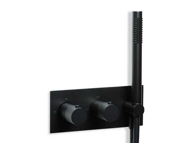 Blue label - brondby - 2746638 zwart - douchethermostaatkraan - afbeelding 1 van  1
