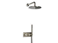 Blue label - brondby - 2746643 geborsteld nikkel - douchesysteem - afbeelding 1 van  2