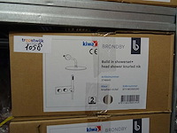 Blue label - brondby - 2746643 geborsteld nikkel - douchesysteem - afbeelding 2 van  2
