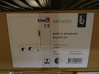 Blue label - brondby - 2746650 chroom - douchethermostaatkraan - afbeelding 2 van  2