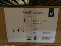 Blue label - brondby - 2746650 chroom - douchethermostaatkraan - afbeelding 2 van  2