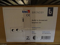 Blue label - brondby - 2746650 chroom - douchethermostaatkraan - afbeelding 2 van  2