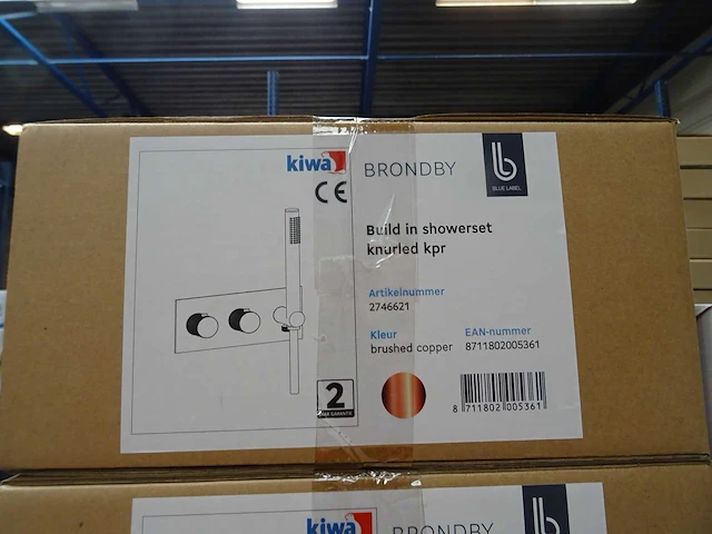 Blue label - brondby - doucheset inbouw - afbeelding 1 van  1