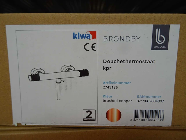 Blue label - brondby - douchethermostaatkraan - afbeelding 1 van  1