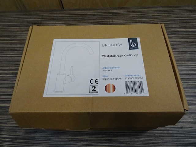 Blue label - brondby - wastafelkraan (4x) - afbeelding 2 van  2