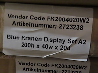 Blue label - displaykranen set (25x) - afbeelding 4 van  4