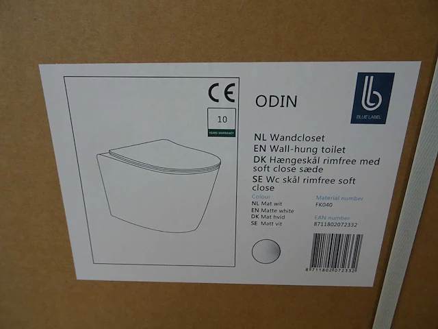 Blue label - odin - wandcloset (2x) - afbeelding 2 van  2