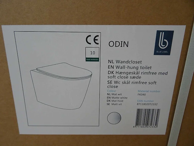 Blue label - odin - wandcloset - afbeelding 3 van  3
