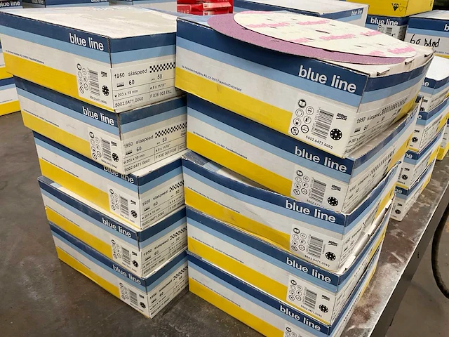 Blue line siaspeed schuurschijf (10x) - afbeelding 2 van  4