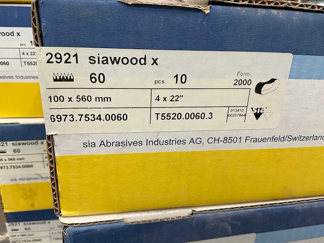 Blue line siawood x schuurband (7x) - afbeelding 4 van  4