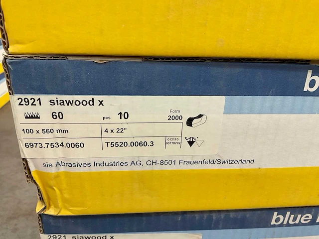 Blue line siawood x schuurband (8x) - afbeelding 4 van  4