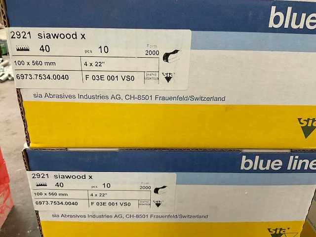 Blue line siawood x schuurband (8x) - afbeelding 4 van  4