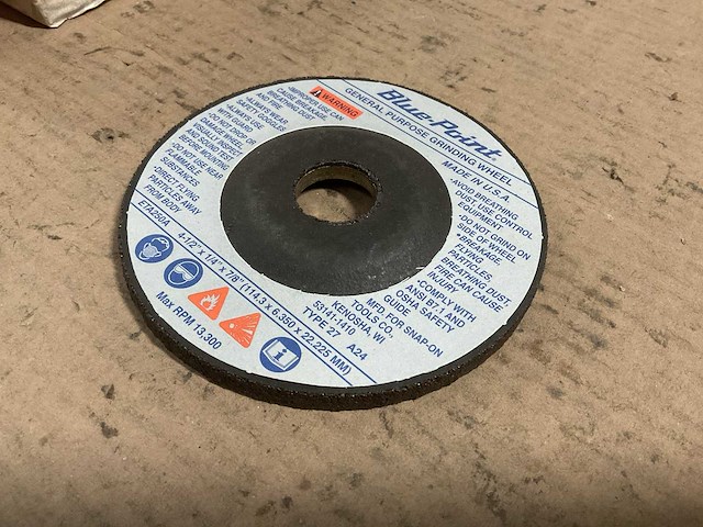 Blue-point 27 a24 slijpschijf (10x) - afbeelding 5 van  5