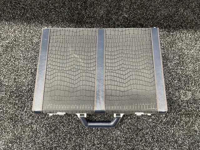 Blue scorpion - koffer - 12 pcs messenkoffer - afbeelding 8 van  8