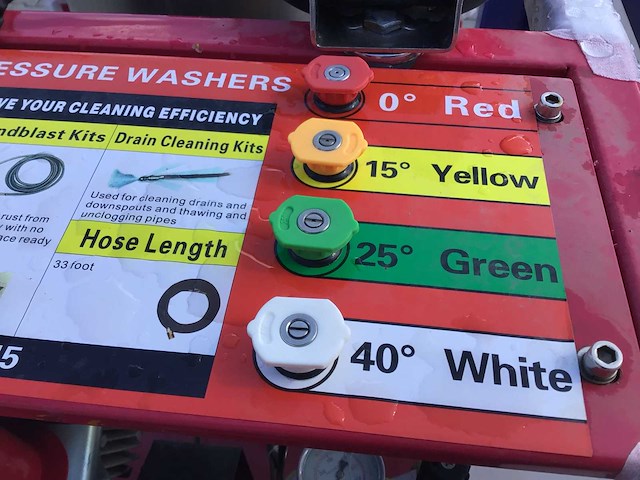 Blue viper - industrial hot water 276 bar - hogedrukreiniger met tank - afbeelding 3 van  19