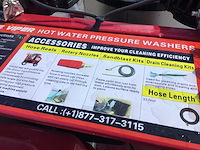 Blue viper - industrial hot water 276 bar - hogedrukreiniger met tank - afbeelding 10 van  19