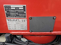 Bluelift - c22/11 - 22m werkhoogte - 10.8m horizontaal - knikarm/telescoop spinhoogwerker - afbeelding 7 van  24