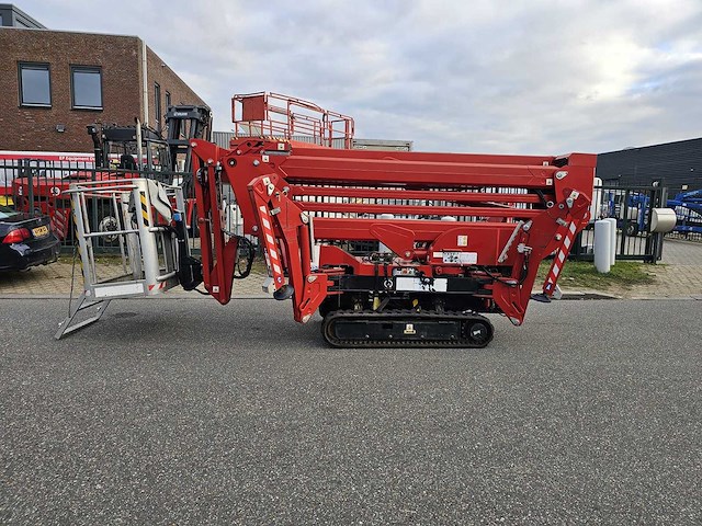 Bluelift - c22/11 - 22m werkhoogte - 10.8m horizontaal - knikarm/telescoop spinhoogwerker - afbeelding 12 van  24