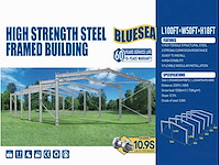 Bluesea 30x15x5,4 meter staalconstructie - afbeelding 6 van  25