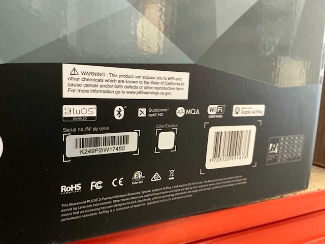 Bluesound pulse 2i speaker - afbeelding 3 van  3