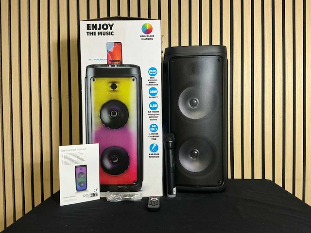 Bluetooth speaker met microfoon - afbeelding 1 van  8