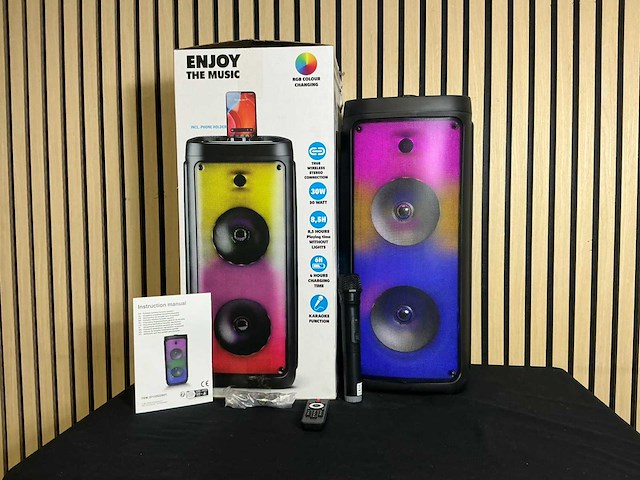 Bluetooth speaker met microfoon - afbeelding 2 van  2