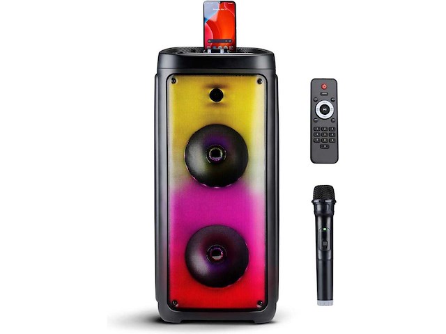 Bluetooth speaker met microfoon - afbeelding 4 van  8