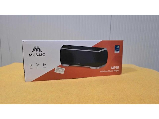 Bluetooth wireless speaker, musaic, mp10 - afbeelding 1 van  9