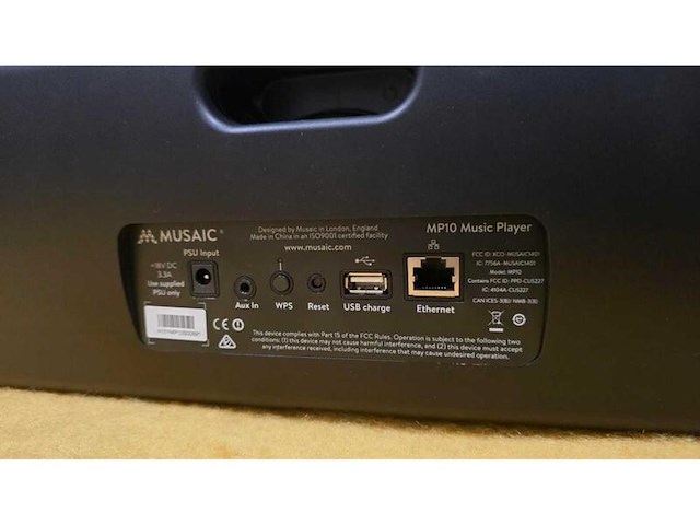 Bluetooth wireless speaker, musaic, mp10 - afbeelding 5 van  9