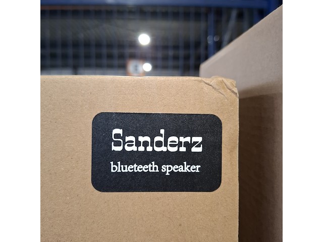 Bluetoothspeaker, geel - afbeelding 2 van  2