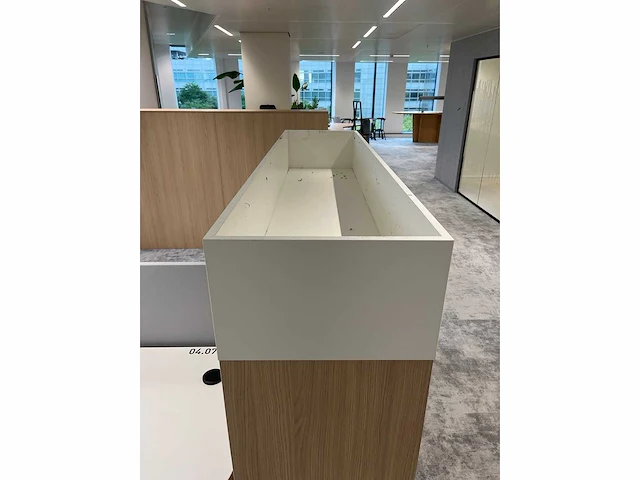 Blum - moderne archiefkast met plantenbak 181x45 - afbeelding 3 van  12
