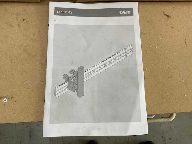 Blum ladegeleidermal - afbeelding 2 van  3