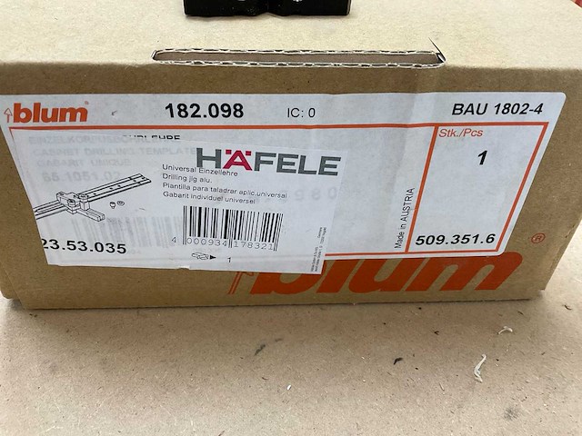 Blum ladegeleidermal - afbeelding 3 van  3