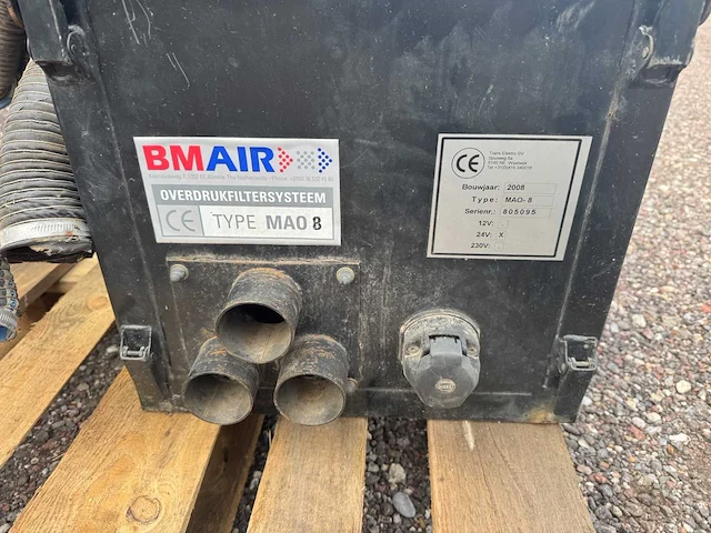 Bm air overdruk unit luchtreinigingssysteem - afbeelding 7 van  8