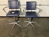 Bm bross kappersstoel (2x) - afbeelding 2 van  3