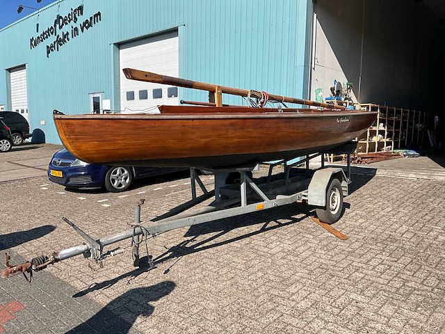 Bm'er - 16m² - klassieke zeilboot met trailer - afbeelding 1 van  10