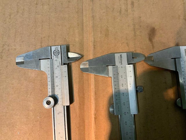 Bmi ,kanon ,mitutoyo 150 schuifmaat (5x) - afbeelding 2 van  3