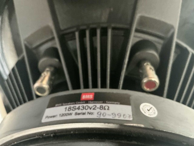 Bms 18s430 v2 luidspreker (4x) - afbeelding 6 van  7