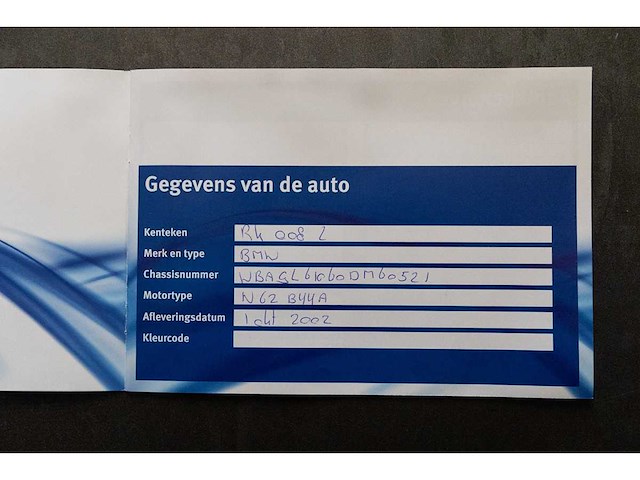 Bmw - 2002 - 7-serie - 745i executive - rk-008-l - afbeelding 55 van  62