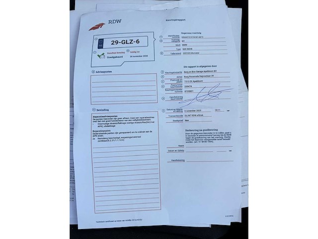 Bmw - 2008 - 5-serie - 520i corp.l. bns l. - 29-glz-6 - afbeelding 9 van  22