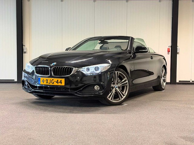 Bmw - 4-serie cabrio - 435i high executive -4-xjg-44 - 2014 iaw - afbeelding 1 van  16