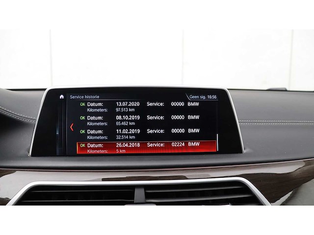 Bmw - 7-serie - 740i high executive - 2018 - tf-396-v - personenauto - afbeelding 15 van  31