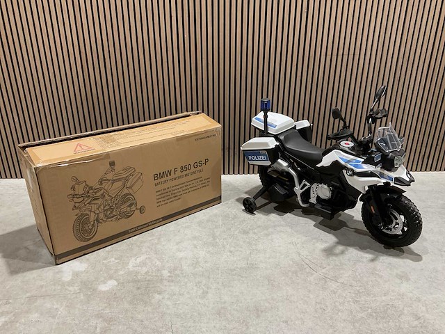 Bmw - f850 gs-p - kindermotor politie - speelgoed - afbeelding 8 van  51