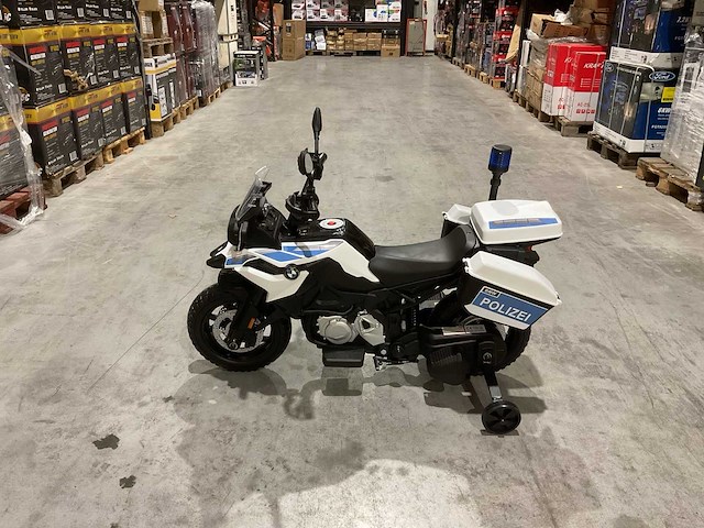 Bmw - f850 gs-p - kindermotor politie - speelgoed - afbeelding 2 van  50