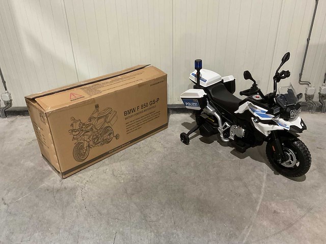 Bmw - f850 gs-p - politie - elektrische kindermotor - afbeelding 25 van  41