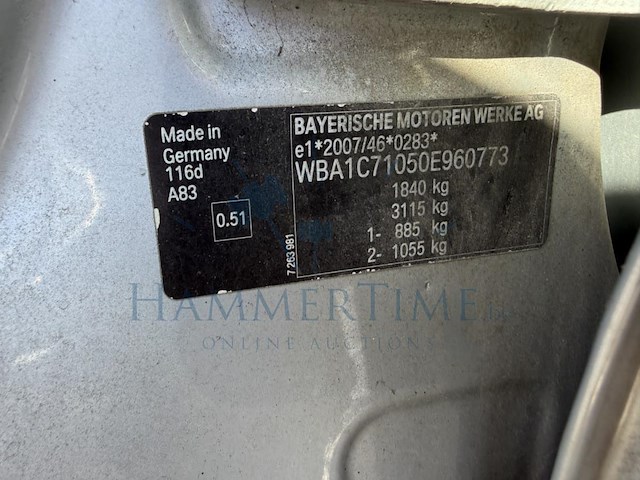 Bmw 1 hatch (f20) 116 d, 2012 - afbeelding 2 van  32