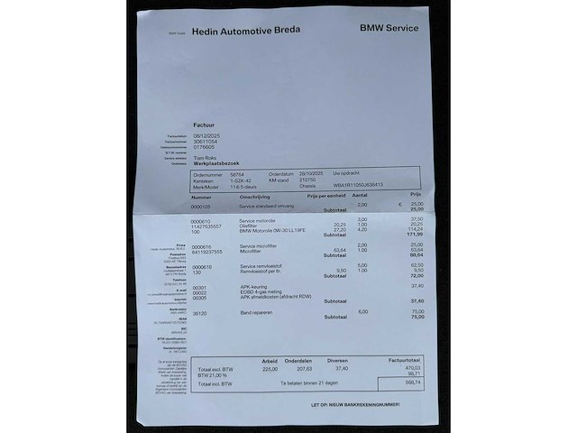 Bmw 1-serie 114i ede executive 1-szk-42 - afbeelding 16 van  33