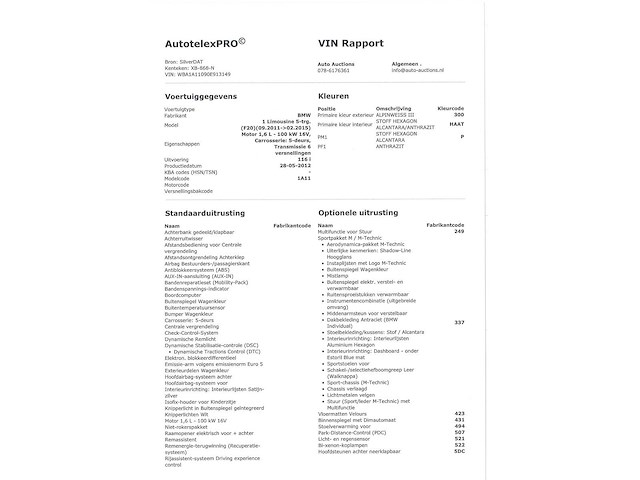 Bmw 1-serie 116i business+ 2012, xb-868-n - afbeelding 24 van  31